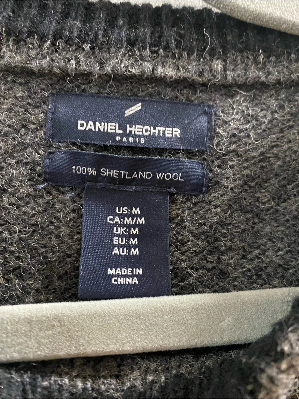 Daniel Hechter Dark Gray Crewneck Sweater